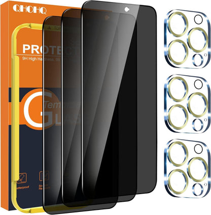 Sichtschutz und Kameraschutz für iPhone 15 Pro 6,1 Zoll