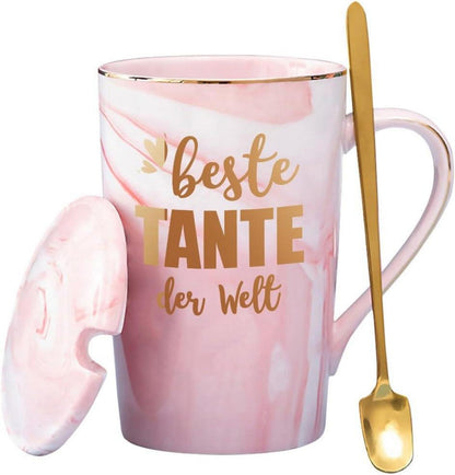 Tante Geschenk Tasse mit Spruch - Beste Tante der Welt - Beste Tante