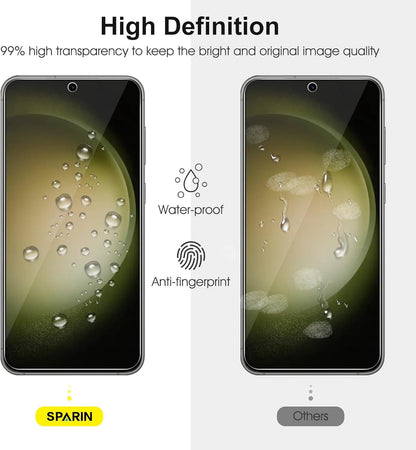 Samsung S23 Schutzfolie 3 Stück Panzer Glas Kameraschutz 9H Härte