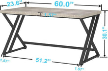 Grauer LVB Computer-Büro-Schreibtisch - Hochwertiges Design