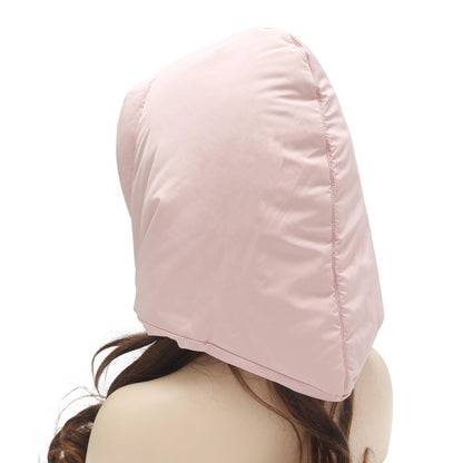 Damen Winter Beanie Mütze winddicht mit Halskragen Rosa