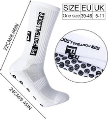 5 Paare Fußball Socken Anti Rutsch Grip Sportsocken 39-46