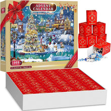 Tosekry Adventskalender 2024 Puzzle Weihnachtspuzzle 1008