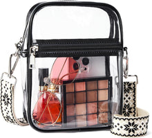 Durchsichtige Crossbody Tasche Verstellbarer Gurt wasserdicht