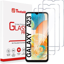 Displayschutz Samsung Galaxy A23 5G 4G 3er Pack 9H Härte Transparenz