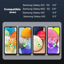 3er Pack Panzerglas Schutzfolie für Samsung Galaxy A23 5G/4G