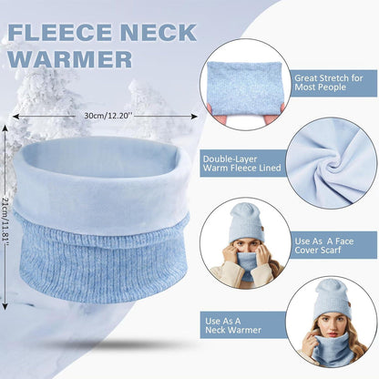 Unisex Winter Mützen & Schal Set – Warm & Stylisch