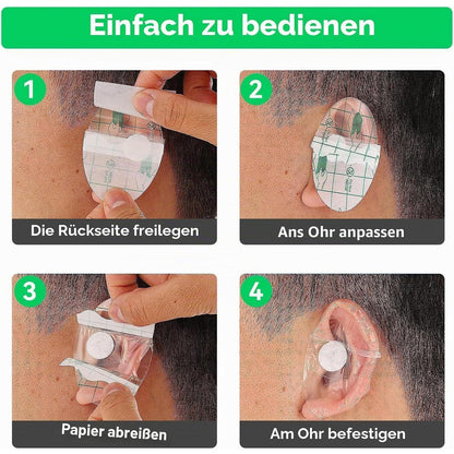 Wasserdichte Ohrstöpsel 60er Set – Schutz zum Schwimmen & Duschen