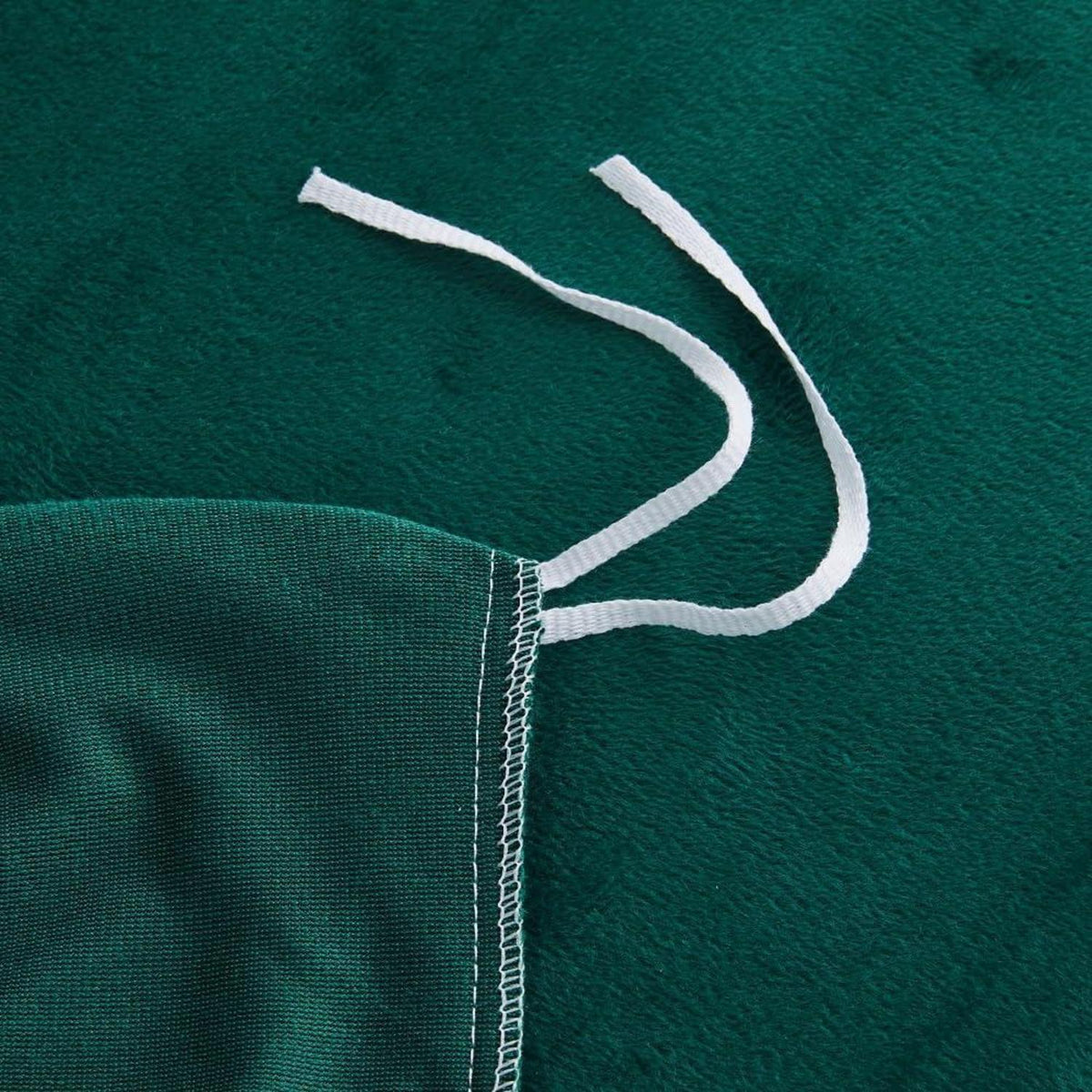 Winter Bettwäsche Fleece 135x200 cm, 4-teilig, Grün