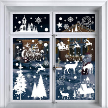 Weihnachten Fensterbilder Selbstklebend Schneeflocken 148 Statisch