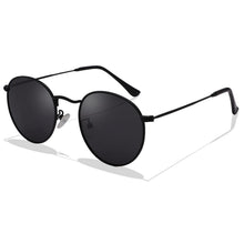 Retro Sonnenbrille polarisiert Herren Damen Rund UV400