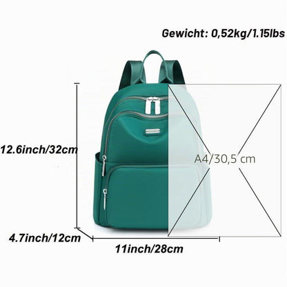 Damen Schulrucksack Klein Saphirblau – Wasserdichter Daypack