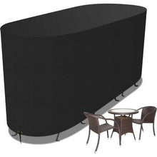 Gartenmöbel Abdeckung Wasserdicht 124x63x80cm – Schutzhülle Bistro Set