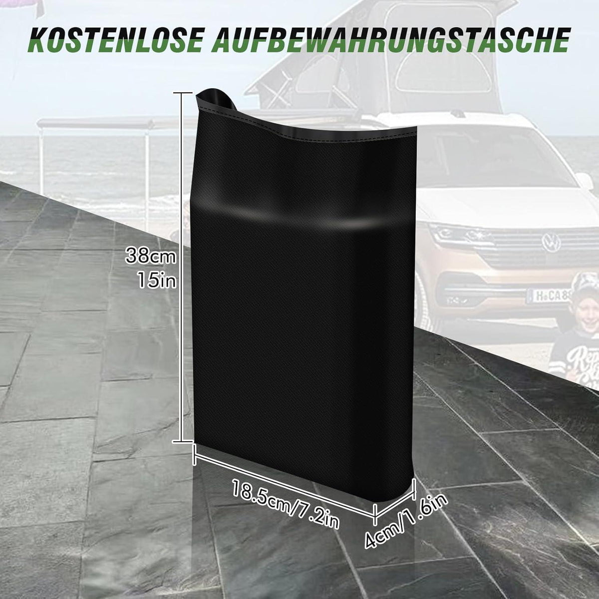 VW T4 Frontscheibenabdeckung – Wasserdicht & Verdunkelnd