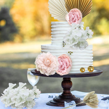 Boho Tortendeko Set 29-teilig für Geburtstag Hochzeit Blumen Palmen