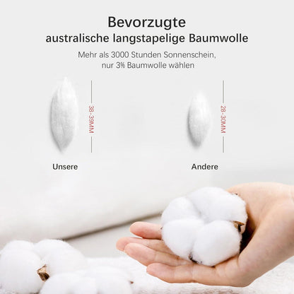 Bettwäsche Set 135x200 Baumwolle Stone Washed Dunkelgrau2