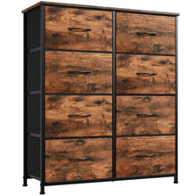 Kommode mit 8 Stoffschubladen – Schlafzimmer Organizer