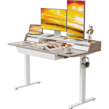 Elektrischer Stehschreibtisch 120x65cm Höhenverstellbar 3
