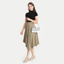 Miss Lulu Damen Clutch Pailletten Kettentasche Party