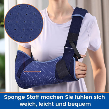 Armschlinge Schulterstütze links M (73-104cm) – Komfort & Stabilität