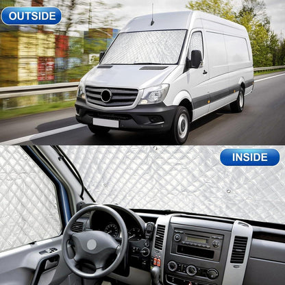 Sonnenschutz Frontscheibe Mercedes Sprinter 2006-2018 – 100% Lichtblockierend