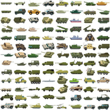 Militärische Aufkleber Set – 100 Taktische Sticker für Auto & Laptop