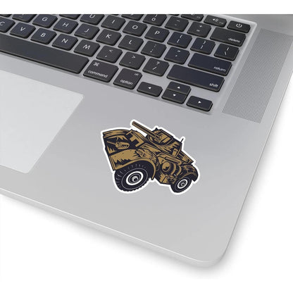 Militärische Aufkleber Set – 100 Taktische Sticker für Auto & Laptop