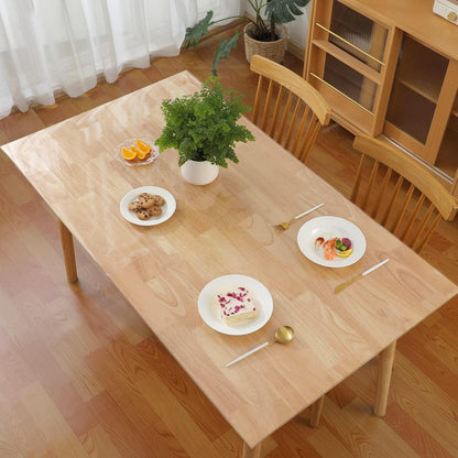 Transparente Tischfolie 100x230cm | 2mm PVC Tischdecke Rechteck