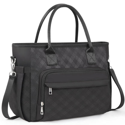 Isolierte Lunchtasche für Damen mit Schulterriemen & Flaschenhalter
