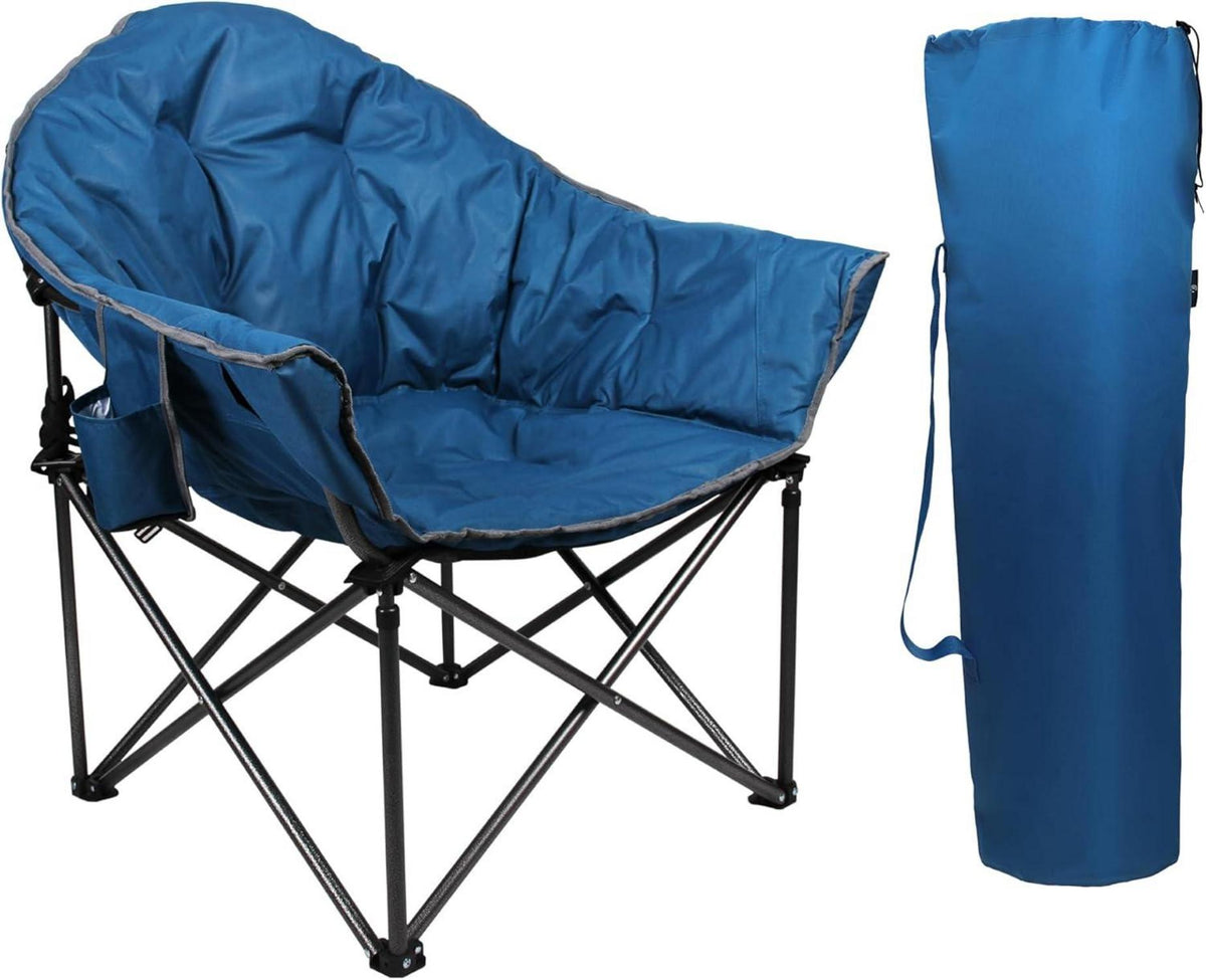 Übergroßer Campingstuhl Moonchair Faltbar Oxford Gewebe Kühltasche