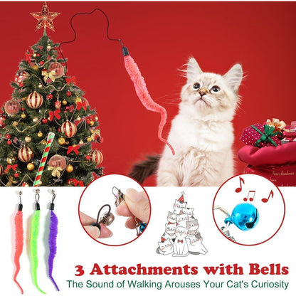 Katzen-Adventskalender 24-tlg. Interaktives Spielzeug Set