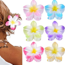 6er Set Blumen Haarspangen Acryl Haarklammern Rutschfest