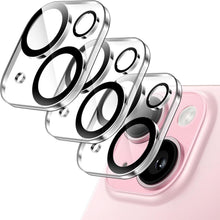 Kameraschutz für iPhone 15 und iPhone 15 Plus 9H Panzerglas 3er Set