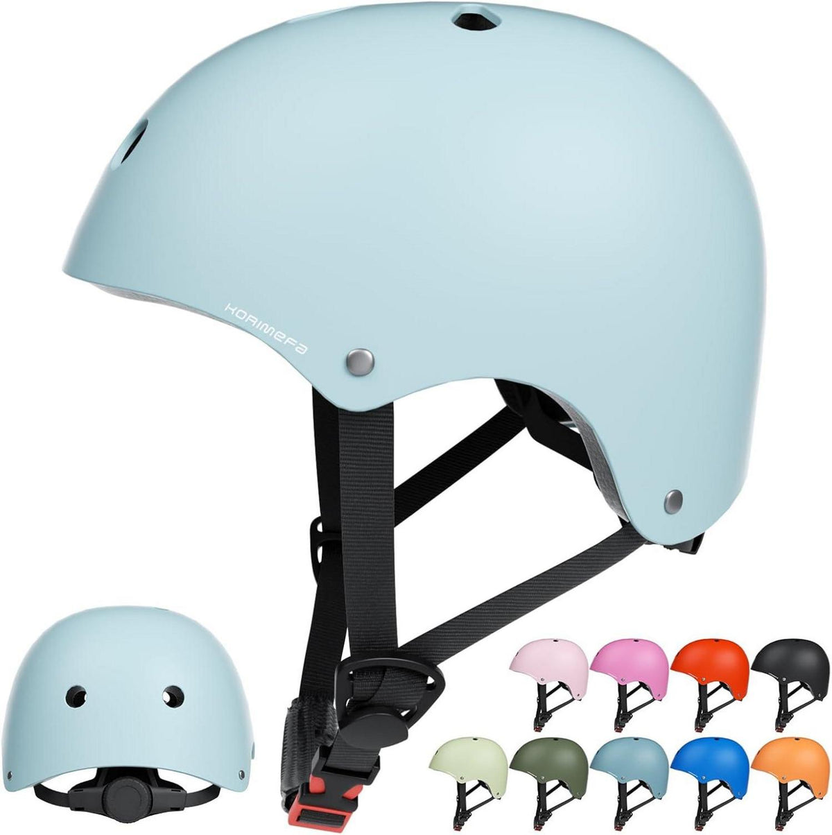Kinder-Fahrradhelm Skaterhelm Verstellbar CE-Zertifizierung 3-13 Jahre
