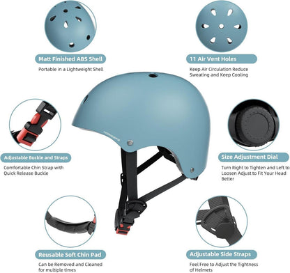 Kinderhelm Verstellbar CE-Zertifizierung für Outdoor-Sportarten