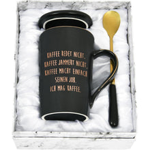 Joymaking Lustige Kaffee-Tasse Geschenk 400ml schwarz - mit