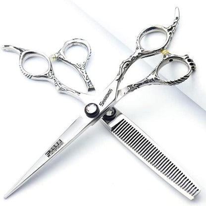 Professionelle Friseurschere 440C Edelstahl 6.5 Zoll Set