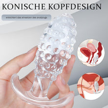 Analplug Silikon Ananas Kristall Butt Plug Frauen Männer