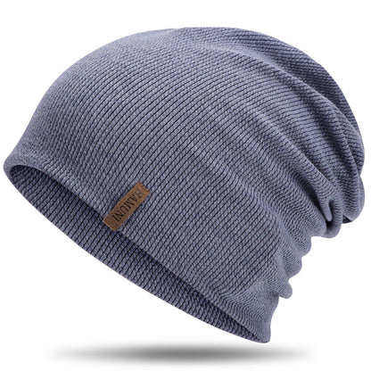 Damen Slouch Beanie Mütze – Hellblau, Weich & Bequem