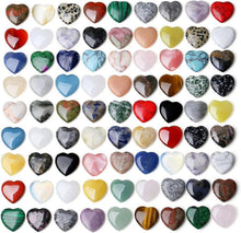 Kristalle Herz Set Natürliche Edelsteine Liebe Stein Kristall