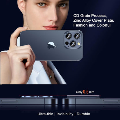 Kameraschutz für iPhone 15 Pro Max 6,7 Zoll - Zinklegierung