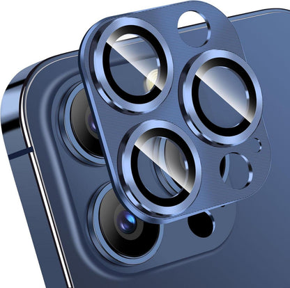 iPhone 15 Pro Max Kameraschutz Zinklegierung Panzer Glas Ultra HD