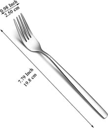 Berglander Edelstahl Tafelgabeln Set 12-teilig - Modernes