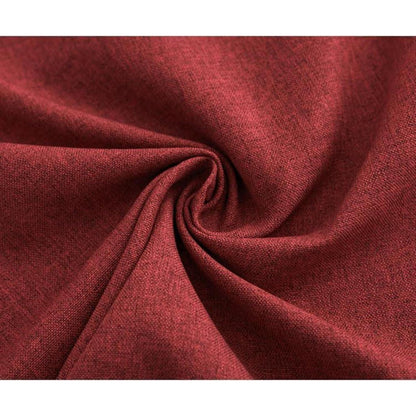 Runde Baumwollleinen Tischdecke 280cm – Rot
