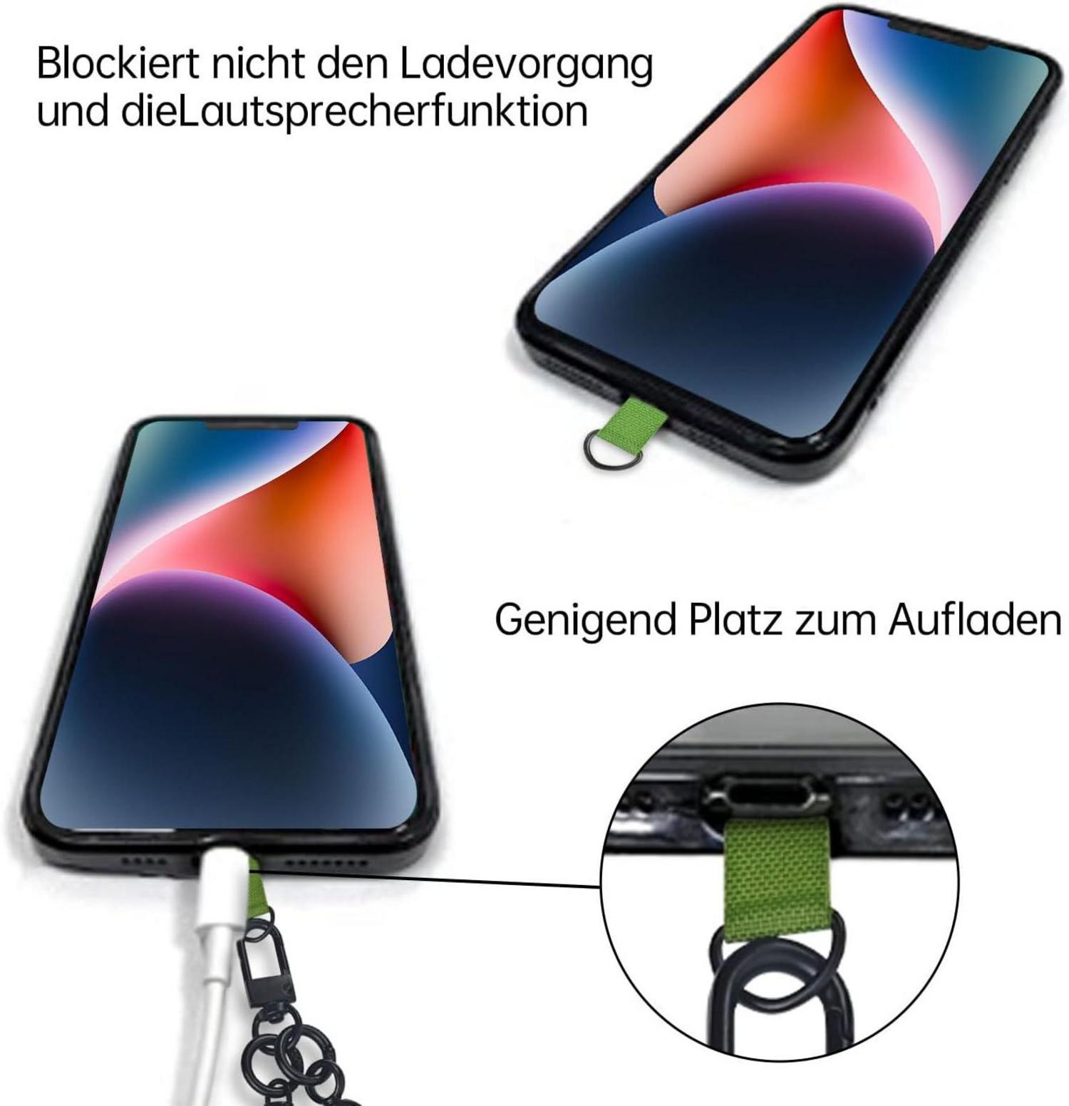Handykette Universal Umhängen Kordel Kette Outdoor Smartphone