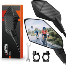 Fahrradspiegel HD Konvexspiegel E-Bike Rückspiegel Montagekit