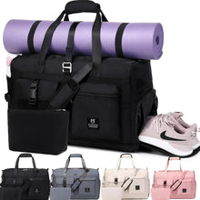 Sporttasche Damen Reisetasche Weekender Gym Bag mit Nassfach