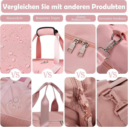 Sporttasche Damen Weekender Handgepäck Reisetasche Yoga Kliniktasche