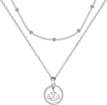 Anker Halskette 925 Silber Schmuck Mutter Frau Freundin