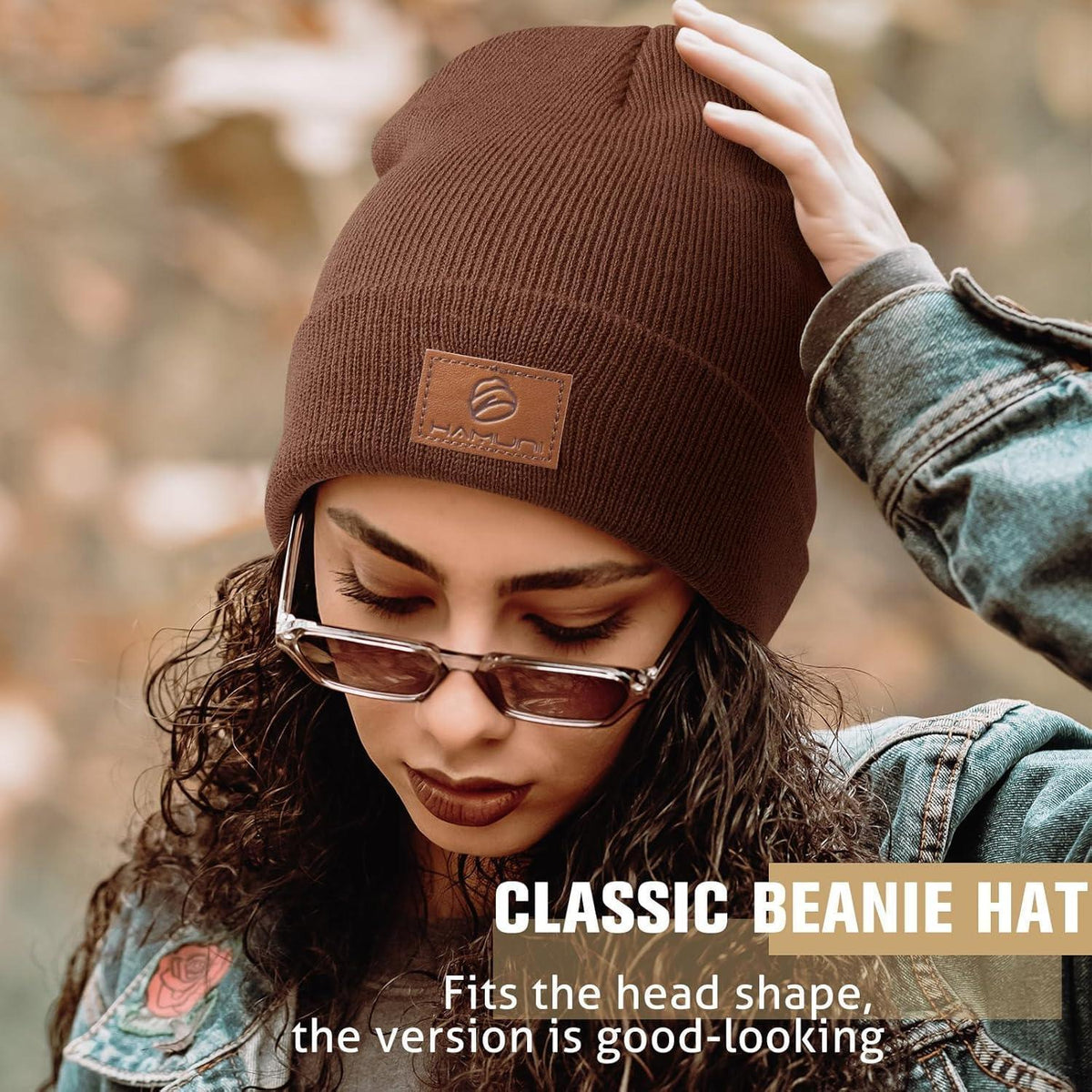Strickmütze Damen Herren – Beanie Wintermütze Acryl, Einheitsgröße